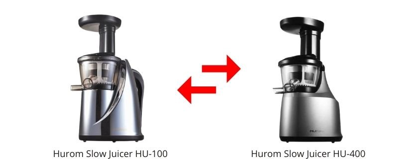 Сравнение шнековых соковыжималок Hurom HU-100 и Hurom HU-400